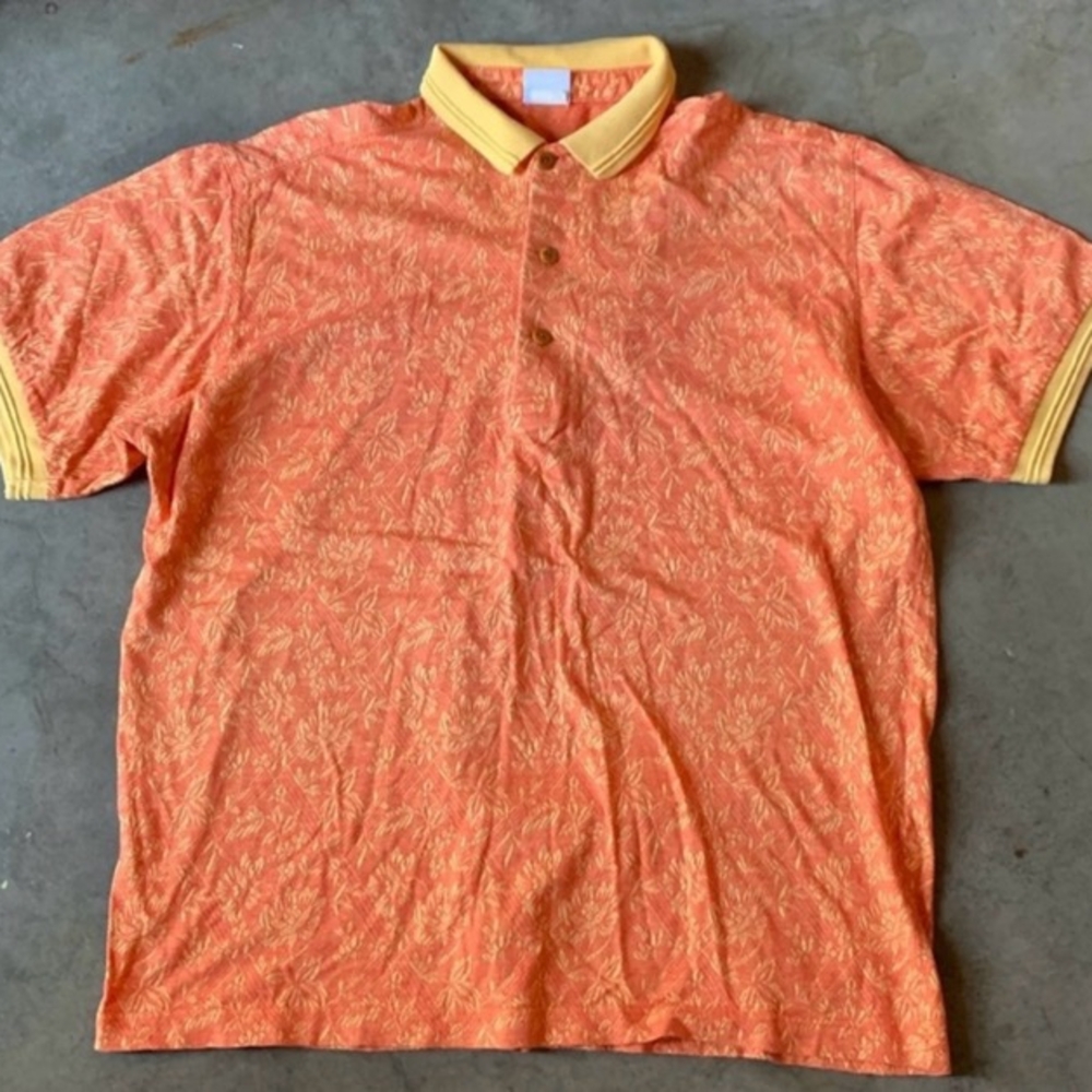 Bogner Orange and Yellow Polo Shirt Casual Style